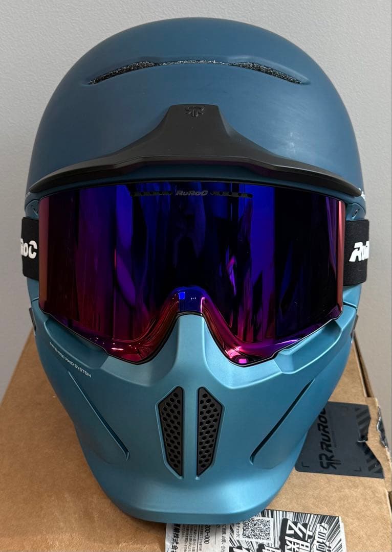 RUROC RG2 Astros スノボ スキー ヘルメット ゴーグルX2