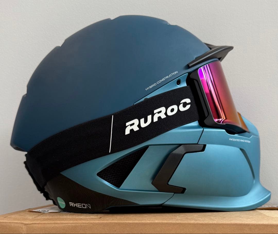 RUROC RG2 Astros スノボ スキー ヘルメット ゴーグルX2