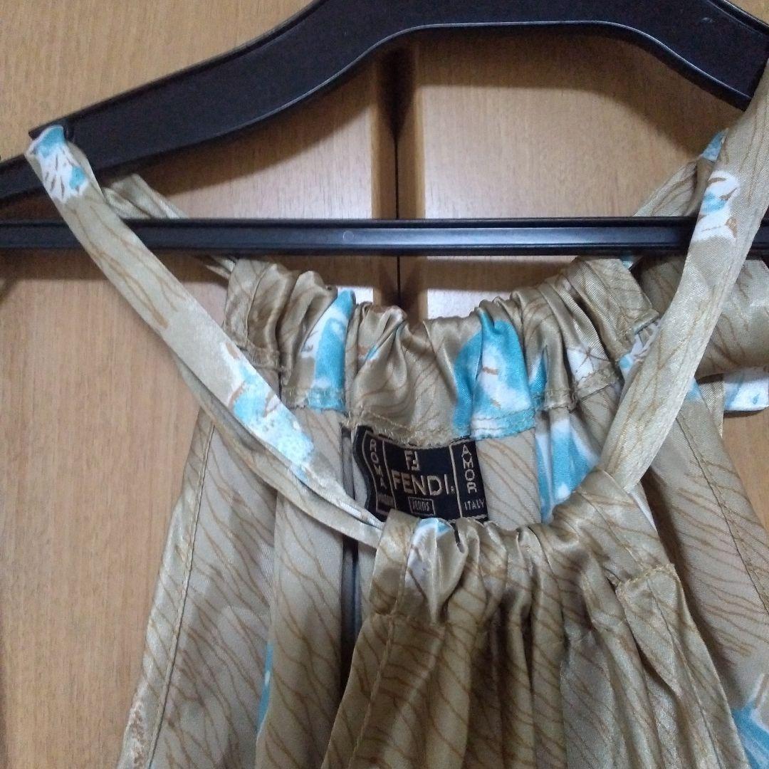 フェンディ FENDI ワンピース　シャンパンゴールド　40