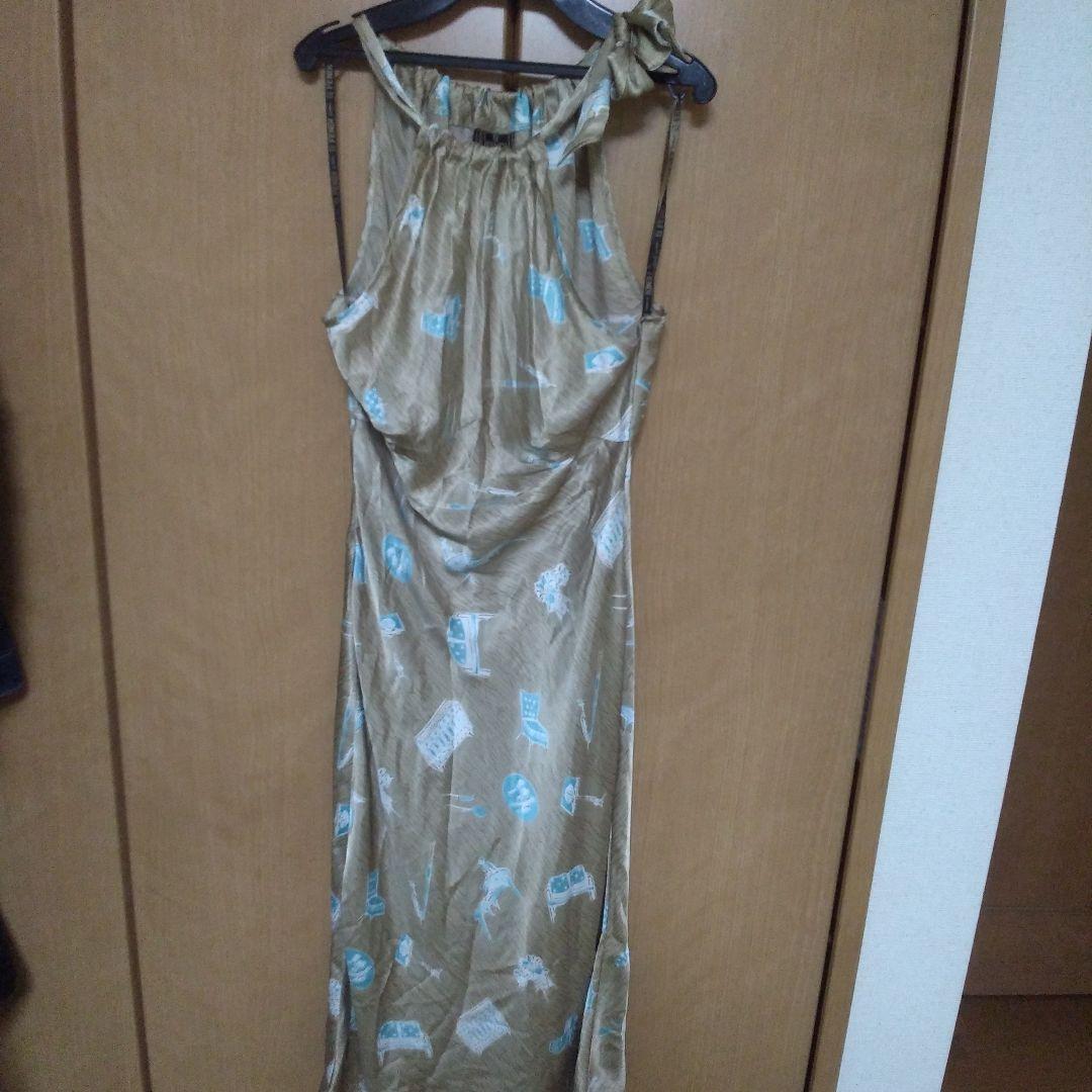 フェンディ FENDI ワンピース　シャンパンゴールド　40