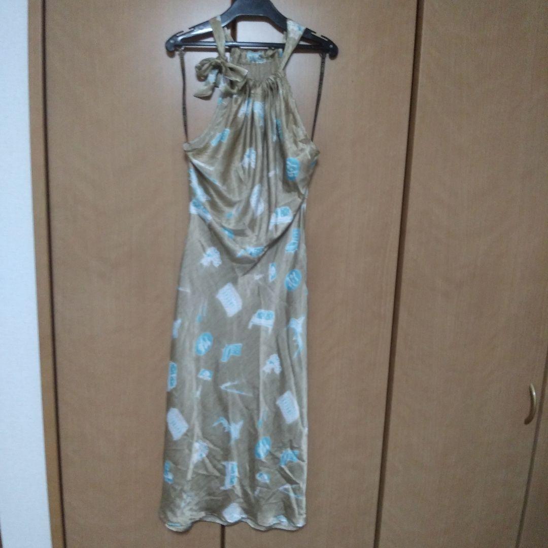 フェンディ FENDI ワンピース　シャンパンゴールド　40