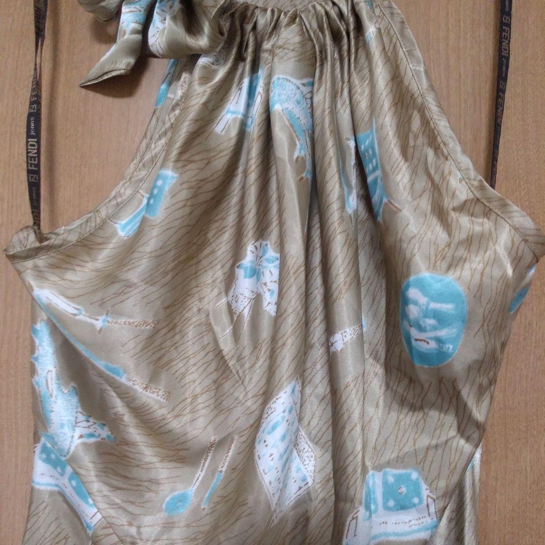 フェンディ FENDI ワンピース　シャンパンゴールド　40