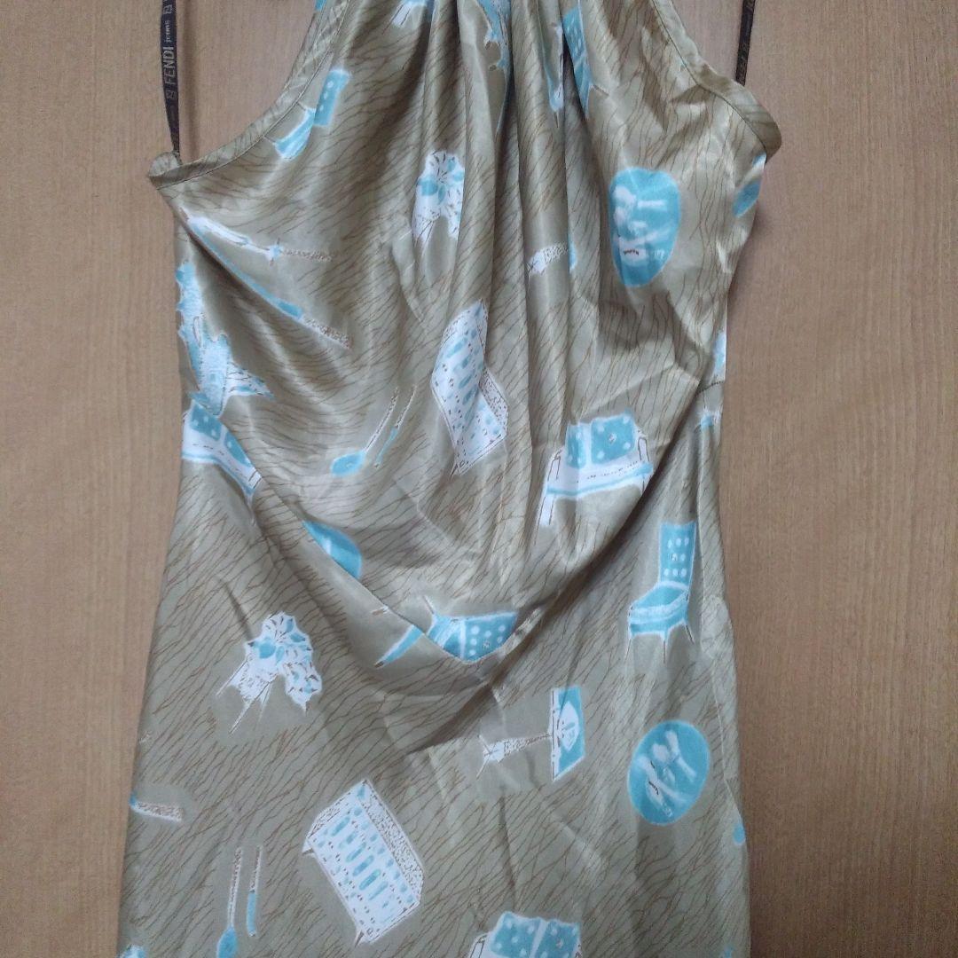 フェンディ FENDI ワンピース　シャンパンゴールド　40