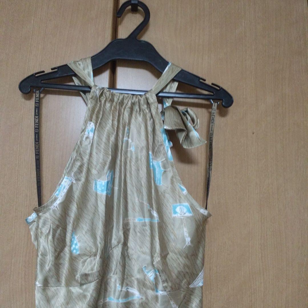 フェンディ FENDI ワンピース　シャンパンゴールド　40