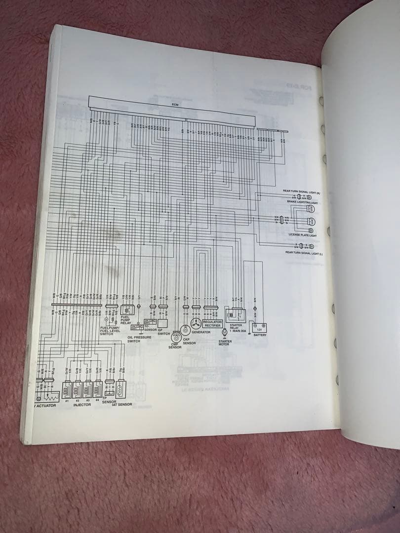 【希少品】GSX-R1000 サービスマニュアル　整備書　メンテナンス　配線図