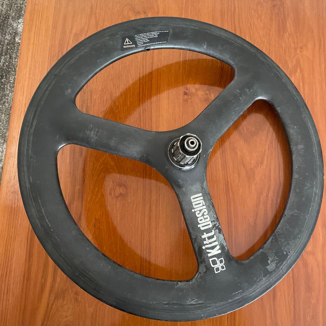 kitt design バトンホイール 451 前輪後輪 カーボン ジャンク