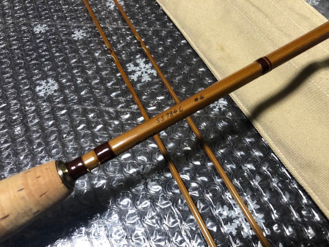 ［美品・希少］Shirakami Rod バンブーロッド　SS784L #4