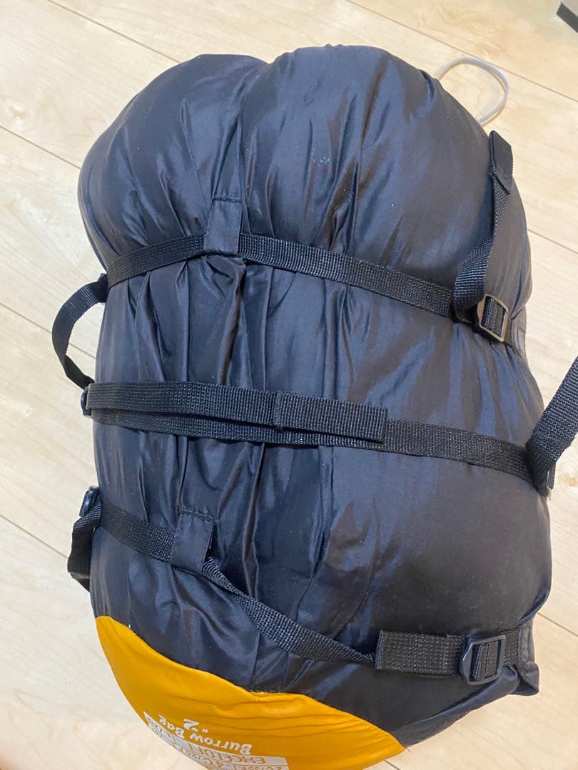mont-bell Burrow Bag #2 寝袋 & シュラフカバー　セット