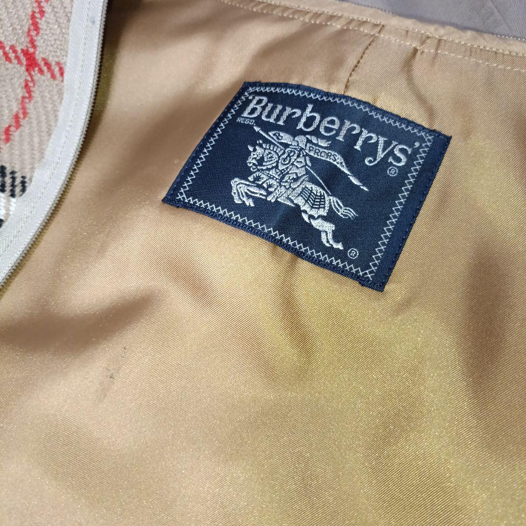 ■Burberrys バーバリー ステンカラーコート ベージュ ノバチェック