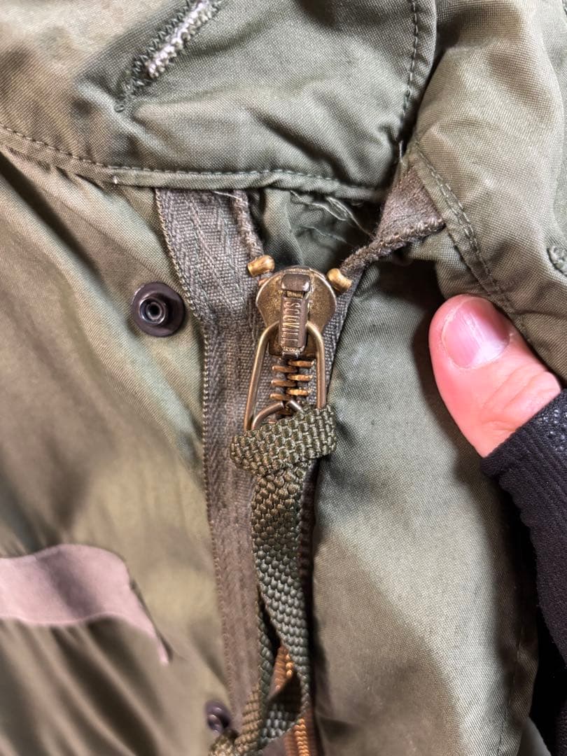 vintage ミリタリー US.ARMY M-65フィッシュテール Lサイズ