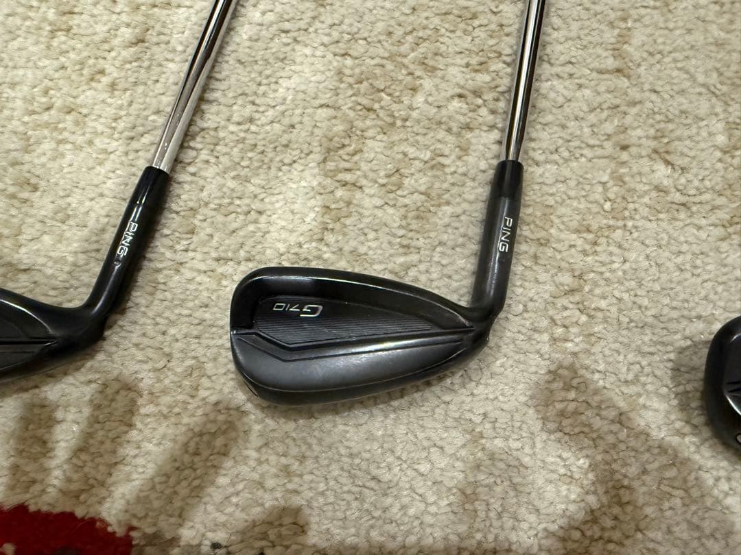 レフティ ping g710 アイアン４本セット　7.8.9.W