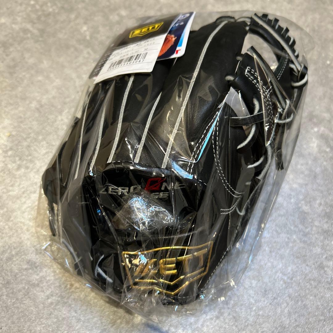 新品ゼロワンステージ　軟式　ジュニア　サイズM　セカンド・ショート用