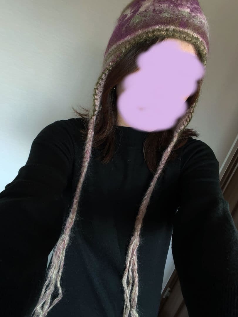 ヴィヴィアンウェストウッド　ニットキャップ　耳当て　希少