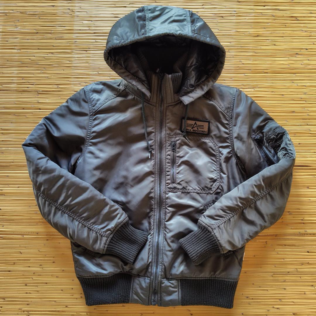 アルファ ALPHA INDUSTRIES リブジャケット M