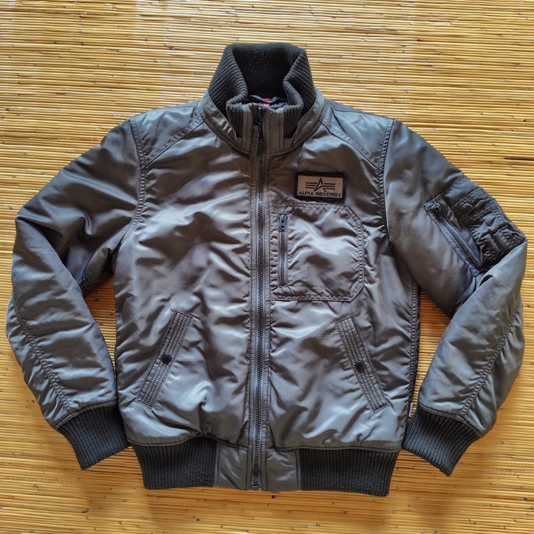 アルファ ALPHA INDUSTRIES リブジャケット M