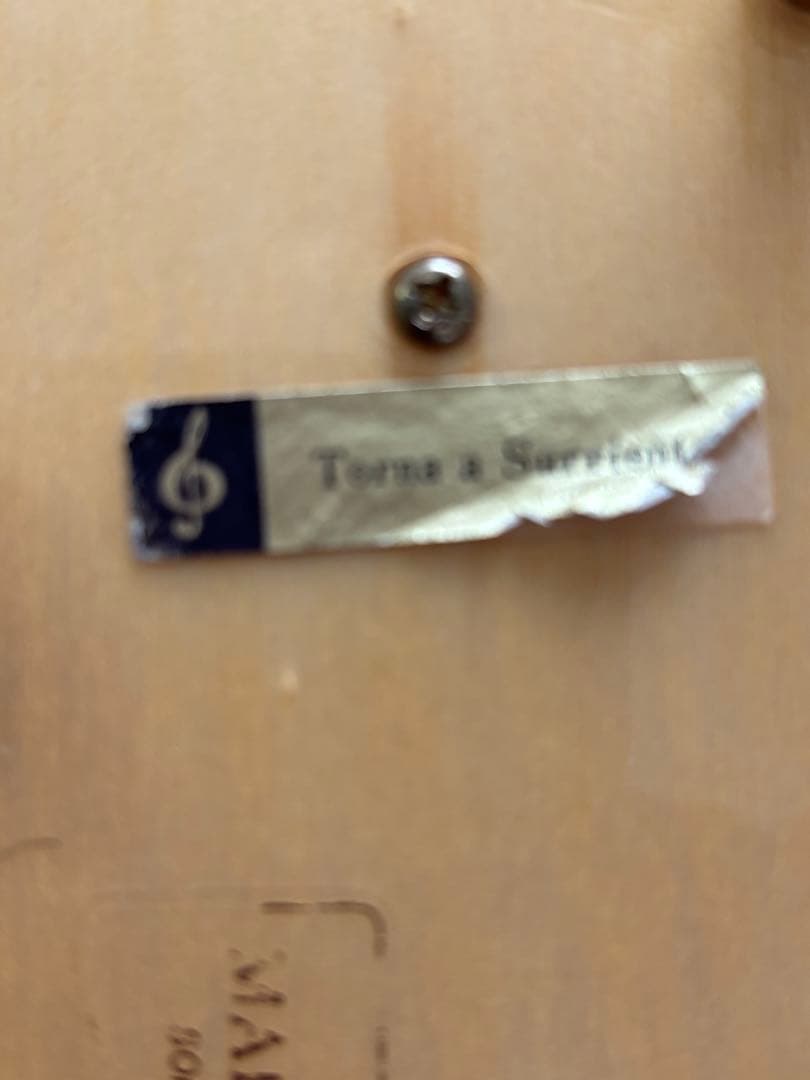 sale❣️未使用ビンテージ イタリア製象嵌細工オルゴールMARIORITA動作