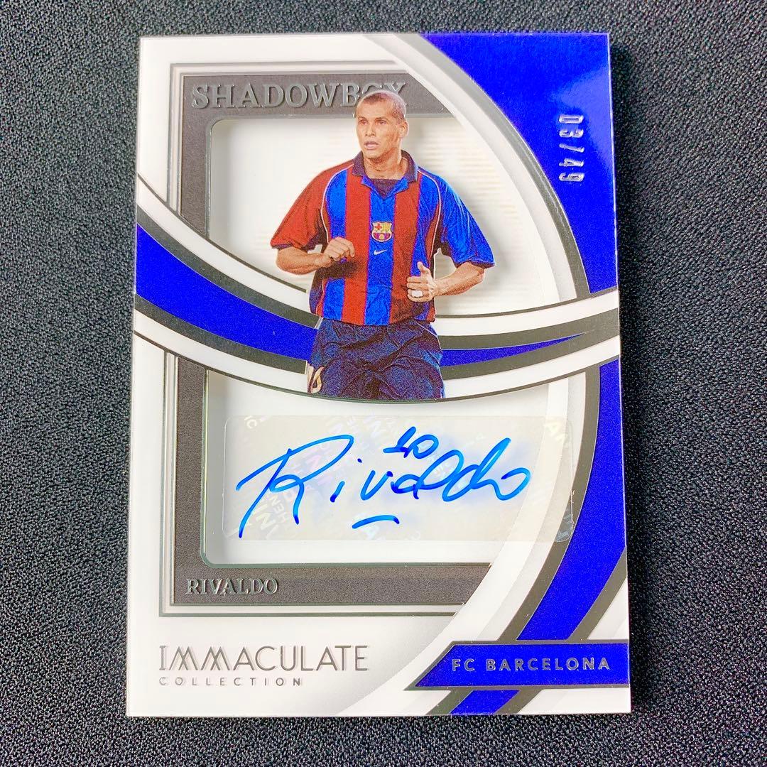 49シリ【リバウド】直筆サインカード バルセロナ PANINI インサート