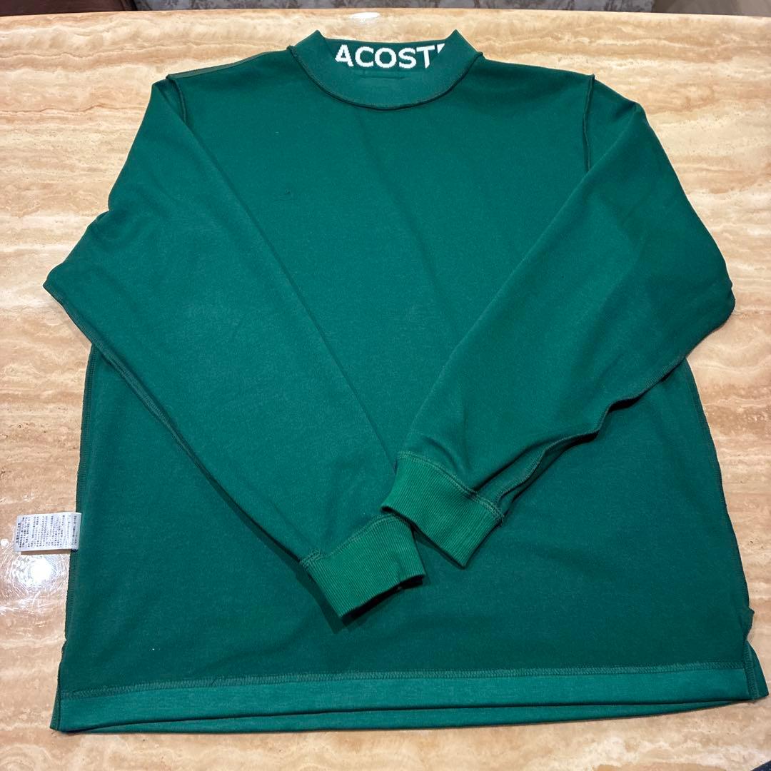 ビームス 別注　ラコステモックネック　長袖プルオーバー