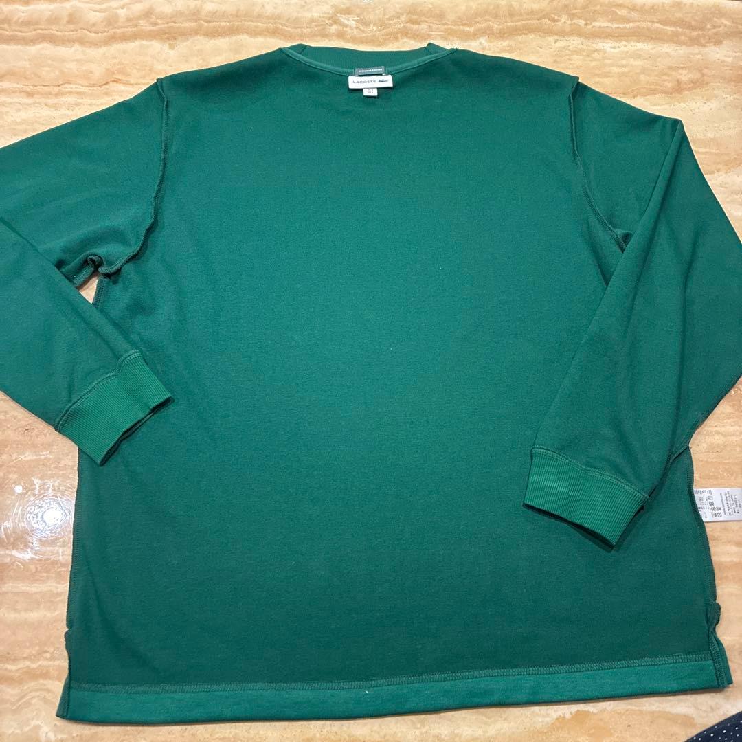 ビームス 別注　ラコステモックネック　長袖プルオーバー