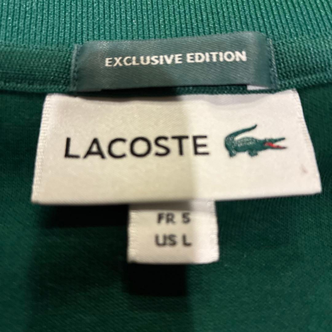 ビームス 別注　ラコステモックネック　長袖プルオーバー