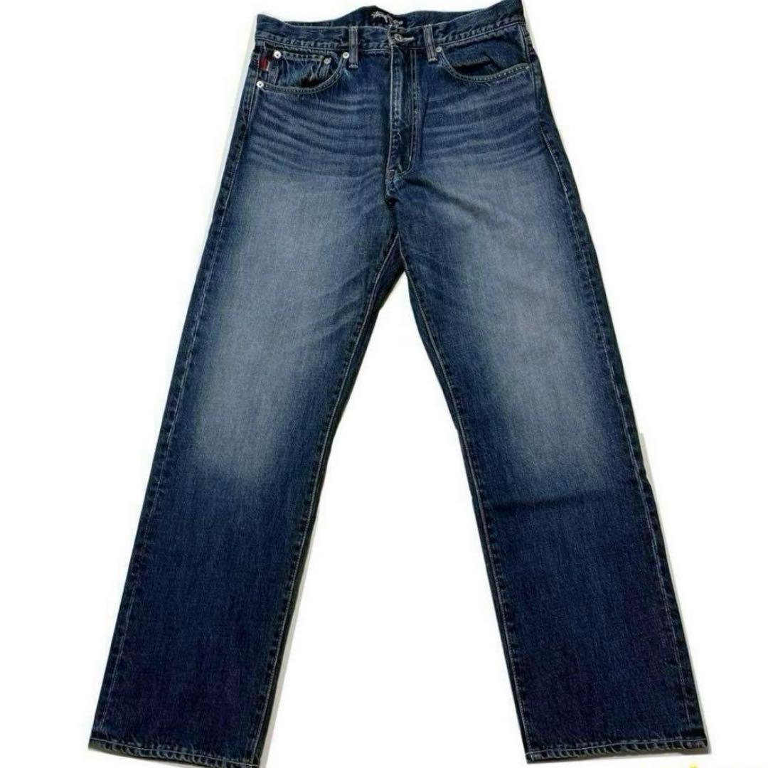 STUSSYペイントロゴ デニムパンツ ステューシー チャプト周年記念限定