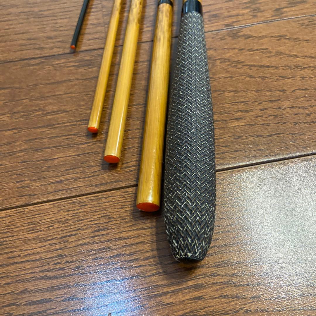 へら竿　朱紋峰 嵐月 18尺