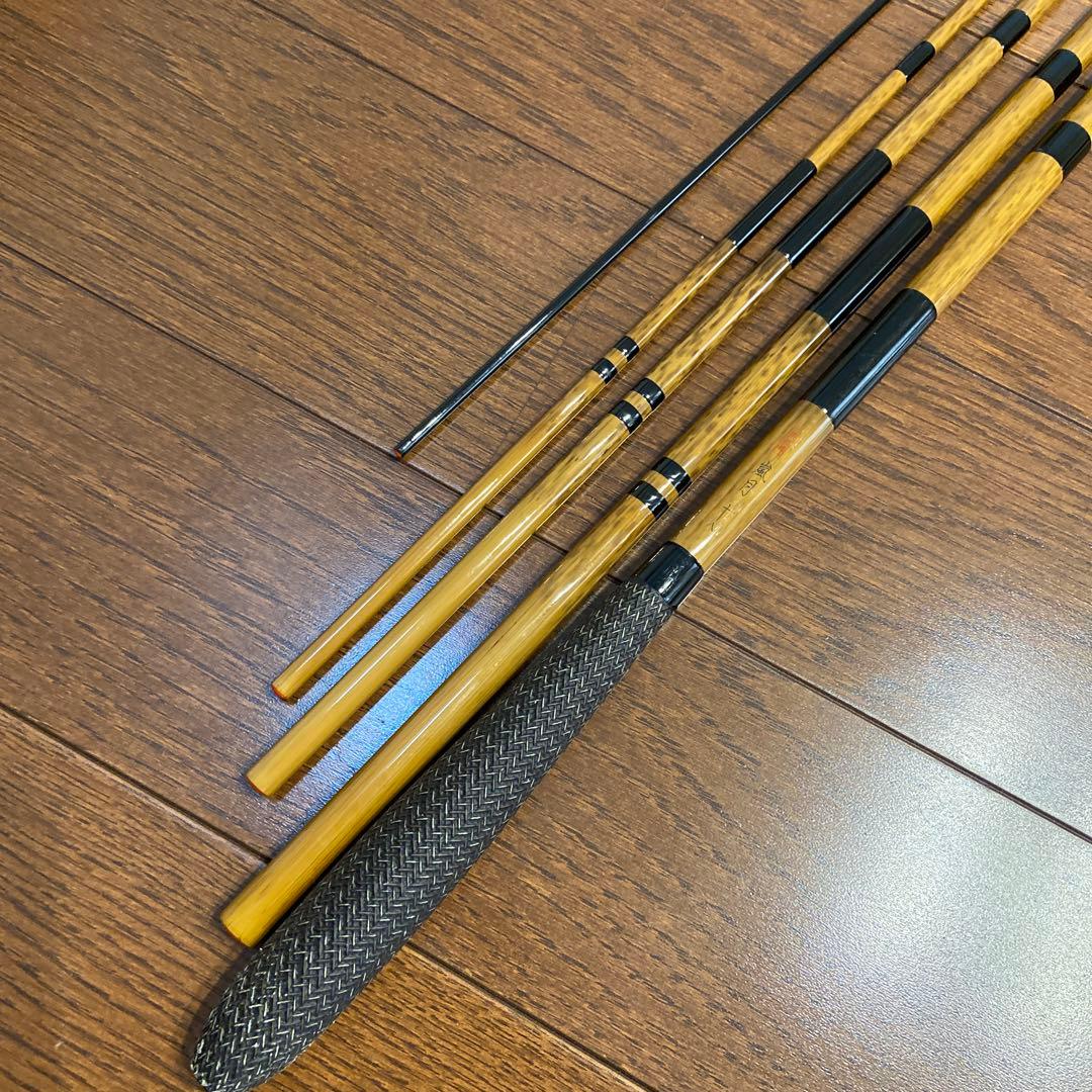 へら竿　朱紋峰 嵐月 18尺