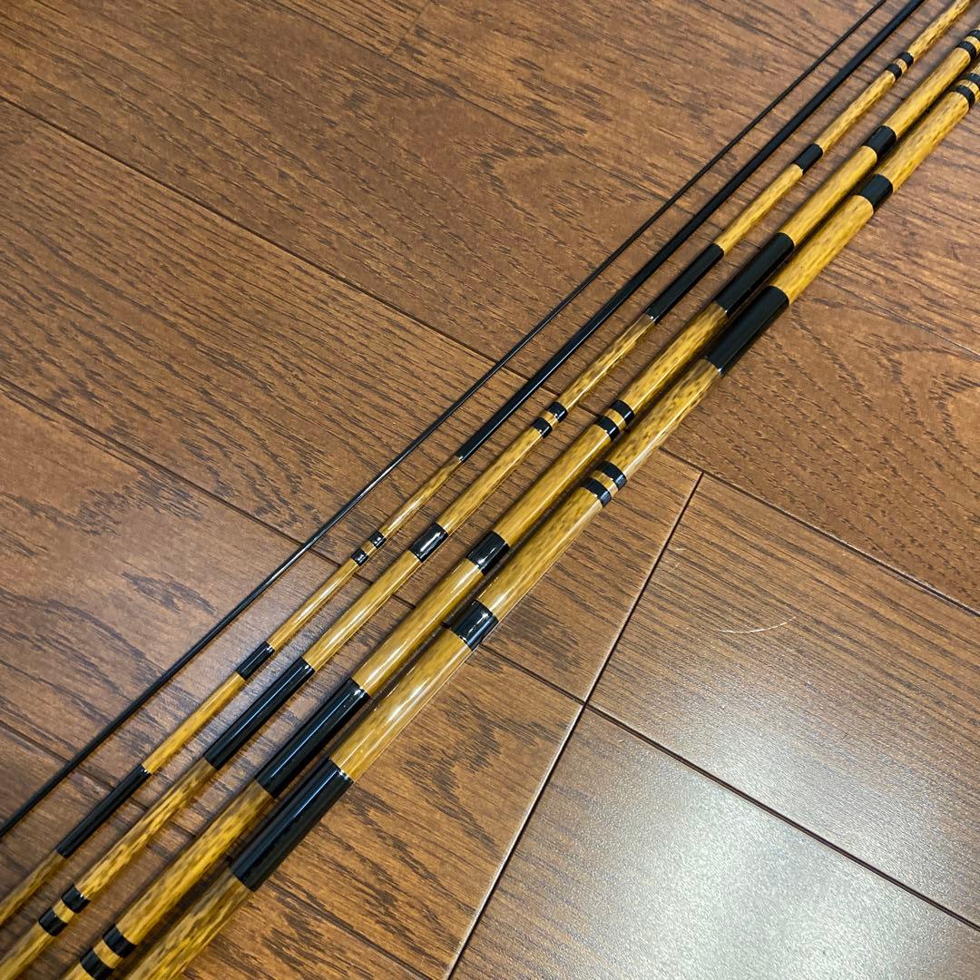 へら竿　朱紋峰 嵐月 18尺