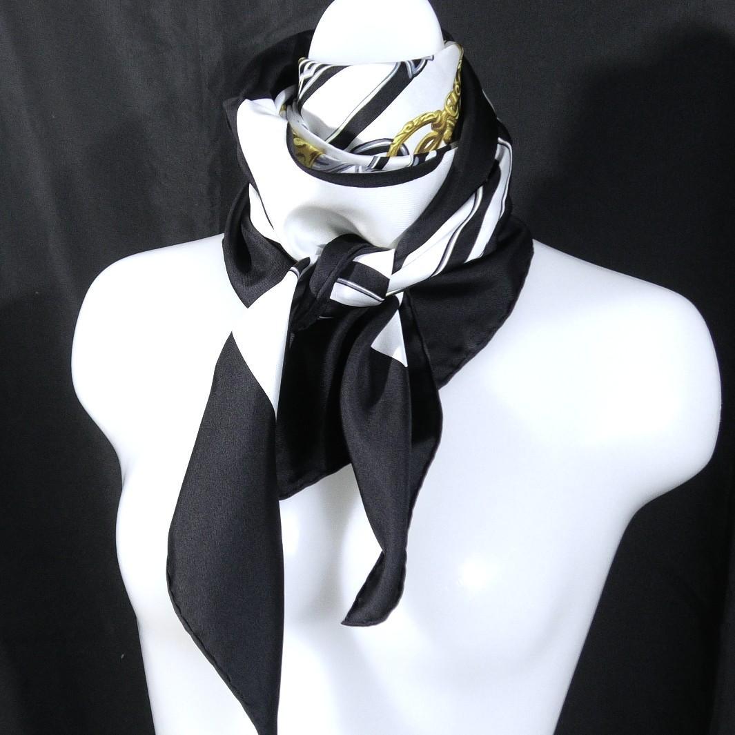 新品未使用品 HERMES エルメス 大判スカーフ カレ90 D533 - メルカリ