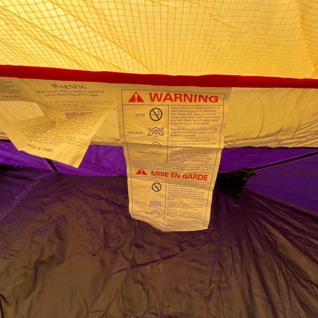 ビンテージテントmarmot swallow 3P マーモット スワロー レア