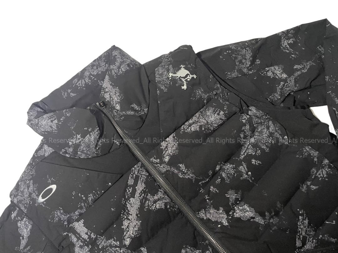 hideOAKLEY GOLF オークリー ゴルフSKULL ダウンベスト