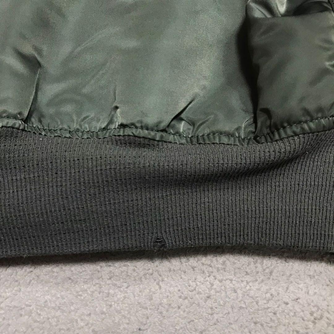 90s ALPHA アルファ　ビンテージフライトジャケット　MA1 USA製　L