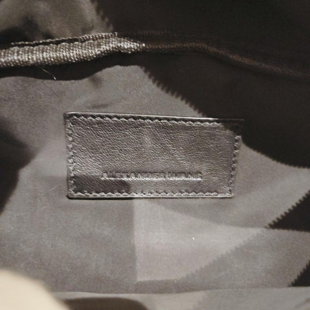 ALEXANDER WANG 黒 レザー ボディバッグ アティッカ 斜め掛け