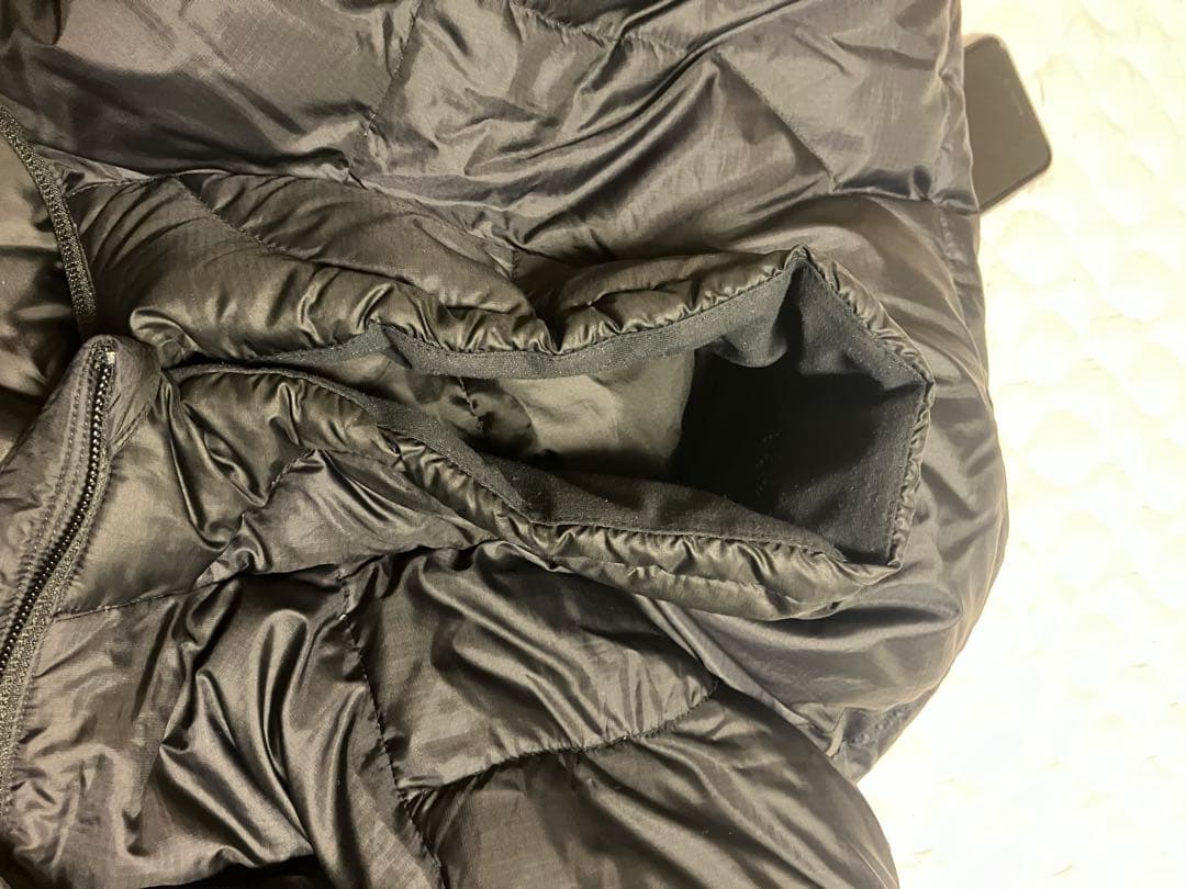 『美品』モンベル ライトアルパインダウン XLブラック EX 800FP