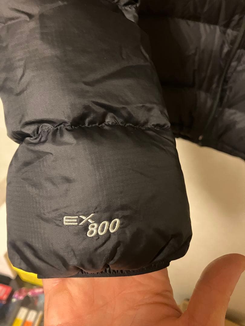 『美品』モンベル ライトアルパインダウン XLブラック EX 800FP