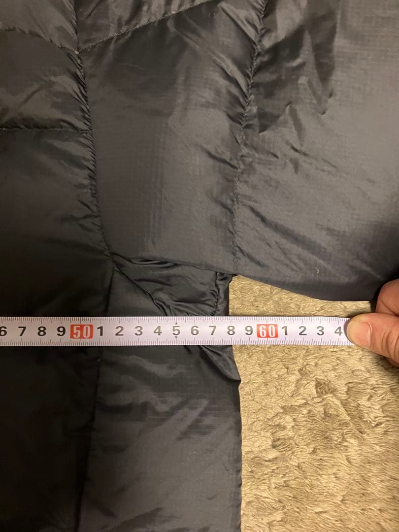 『美品』モンベル ライトアルパインダウン XLブラック EX 800FP