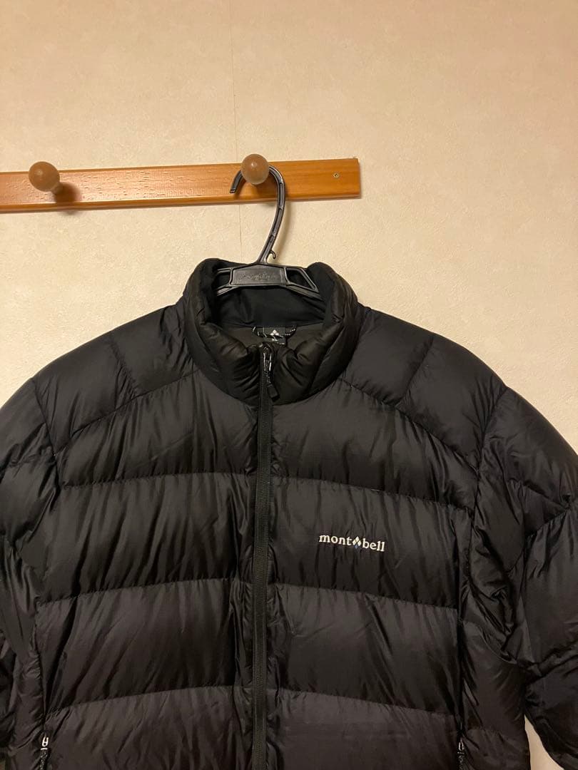 『美品』モンベル ライトアルパインダウン XLブラック EX 800FP