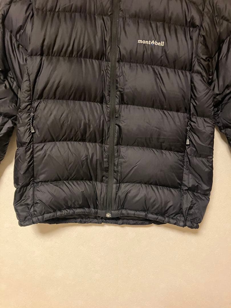 『美品』モンベル ライトアルパインダウン XLブラック EX 800FP