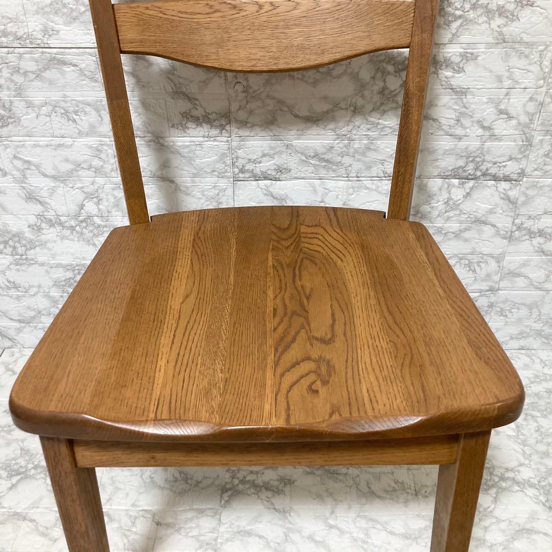 【美品 送料込】フジシ ダイニングチェア SHIN RINGO 2脚セット