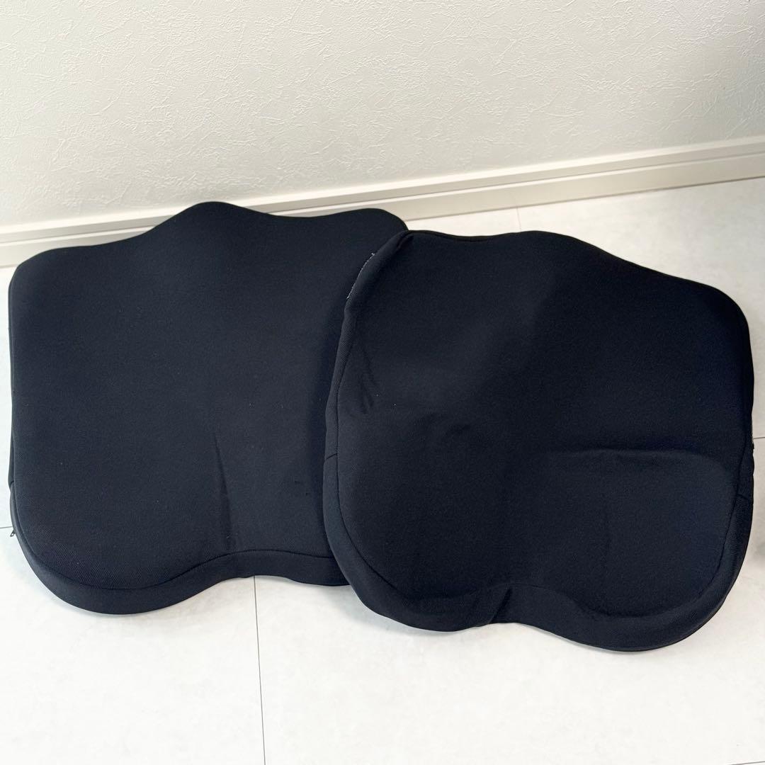 アウルREHA 3Dジャスト 40cm幅　車いす用クッション　本体1つカバー２つ