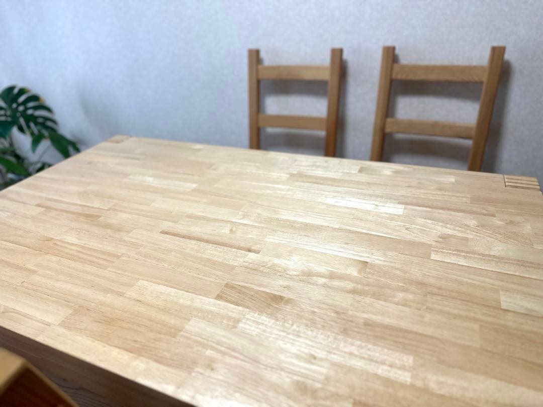 極美品IKEA木製ダイニングテーブルNORDBYイケア北欧無印良品ボーコンセプト