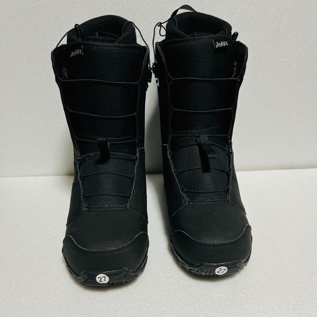 新品27cm　スノーボードブーツ　初心者　黒色ブラッククイックレース格安激安処分
