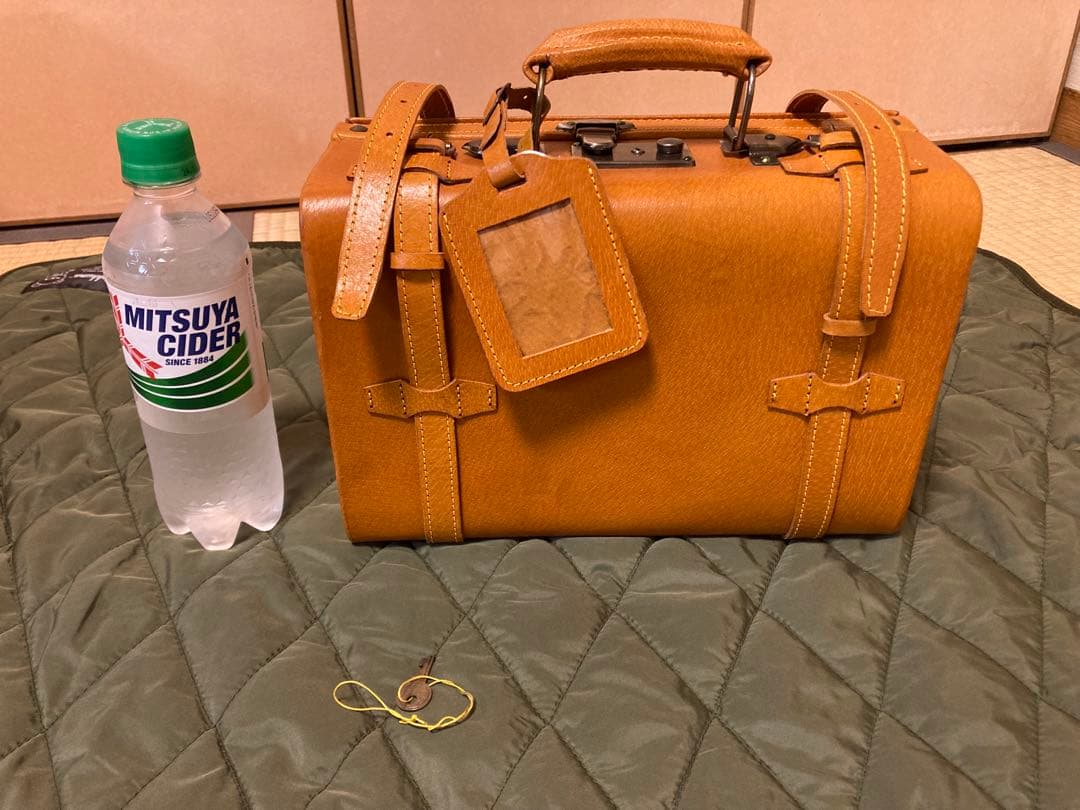 【未使用品】非売品　スヌーピー　レザートランク　　小