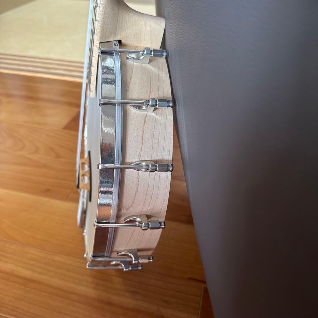 美品　GOODTIME バンジョー ウクレレ木製 USA製