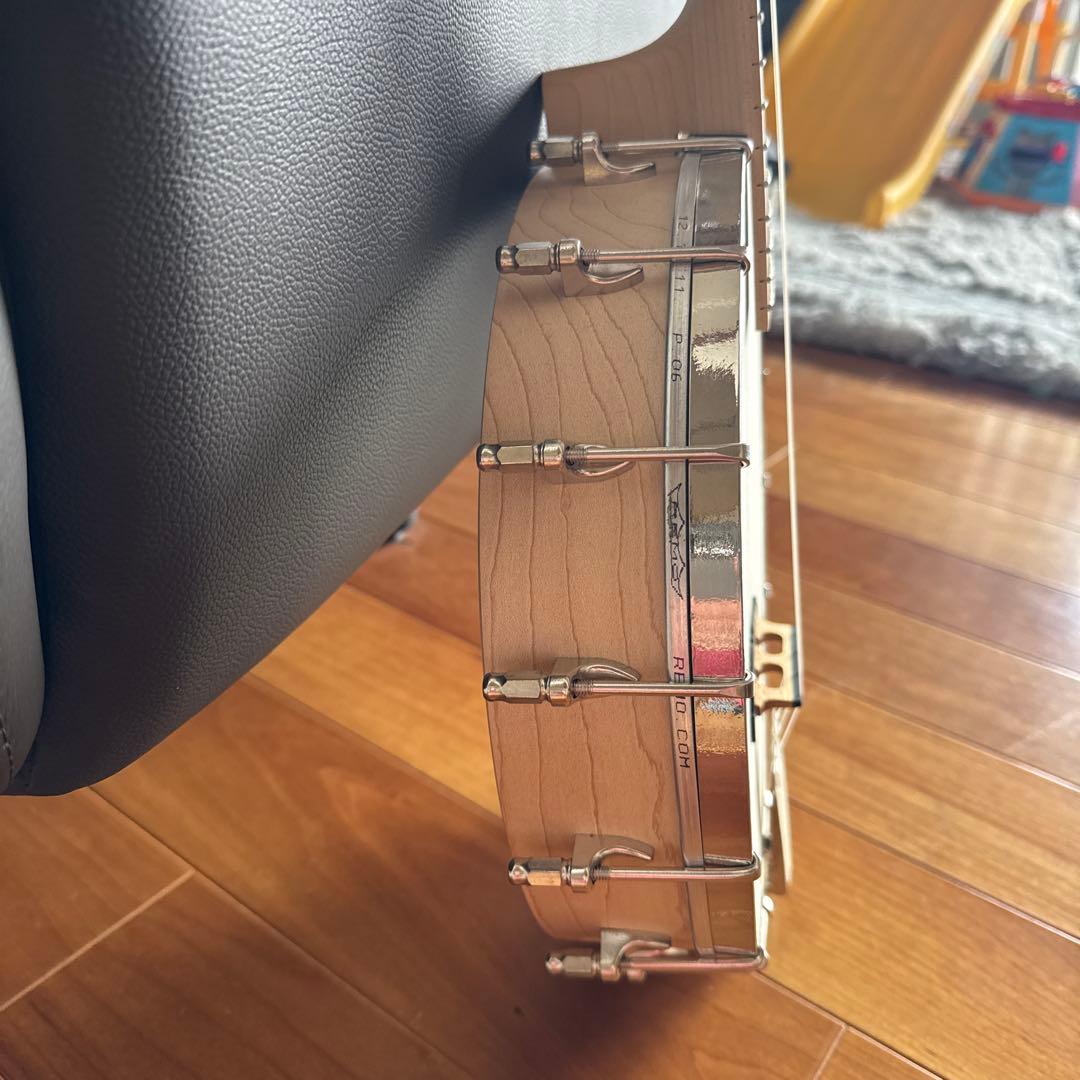 美品　GOODTIME バンジョー ウクレレ木製 USA製