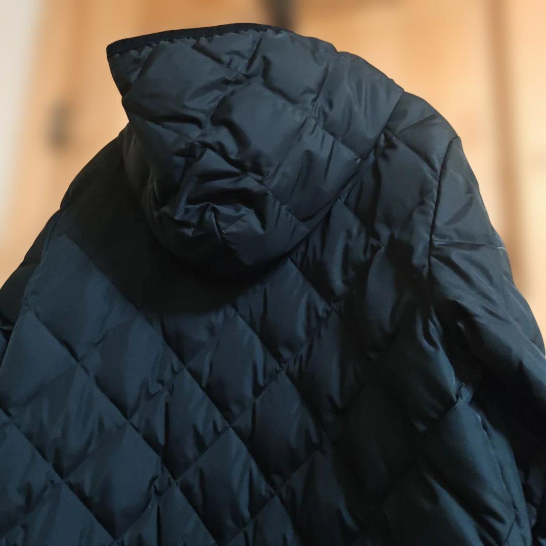 【美品】 TAION パイピング フード ロングダウンコート男女兼用