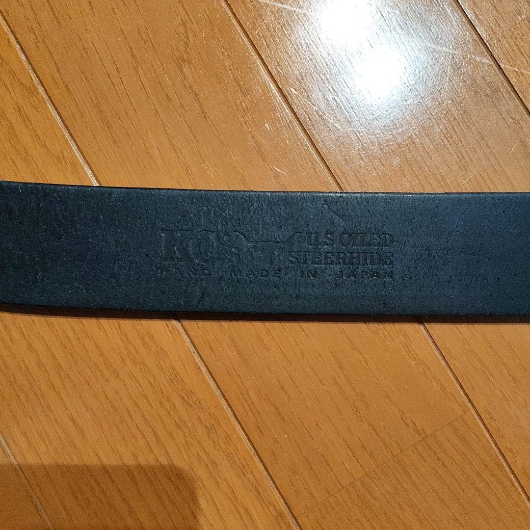 【匿名発送】ケーシーズ　ケイシーズ　KCs　ギャリソンベルト　アメカジ　レザー