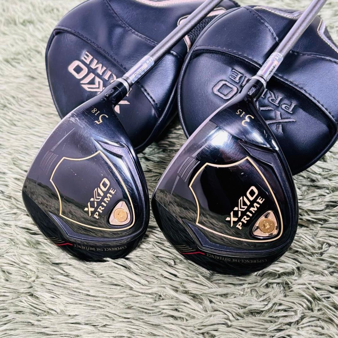 ゼクシオ プライム12 ウッド2本セット メンズゴルフ シャフトカット