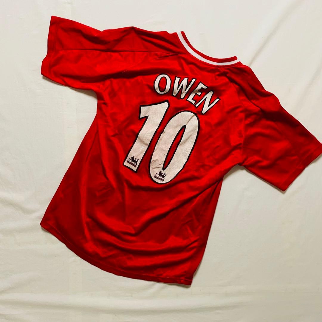 リヴァプール ユニフォーム プレミアリーグ マイケル・オーウェン 背