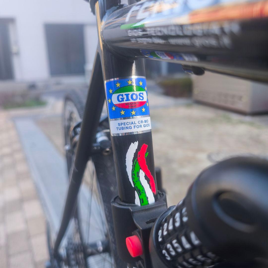 GIOS FENICE ロードバイク ブルー クロモリ
